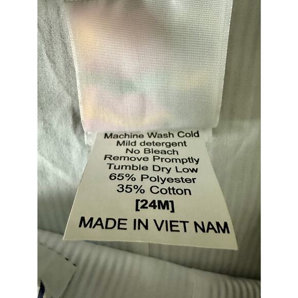 NWT Banana Split Gray Striped Smocked Sports Longall Sleeveless Pants Boys 24M - Picture 7 of 7